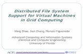 Distributed File System Support for Virtual Machines in ...zhaom/research/hpdc04-talk.pdfDistributed File System Support for Virtual Machines in Grid Computing Ming Zhao, Jian Zhang,