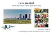 Growing Skills to Harvest Potential: Improve Farm Success ... · Keeping Your Workers •Retention best practices include: –building commitment and buy-in –communicating your