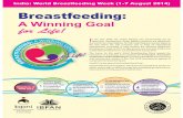 WBW 2014 Action Folder (3 Jul - BPNIbpni.org/WBW/2014/WBW-Action-Folder-India.pdf · today's changing world. Breastfeeding: A Winning Goal for Life! India: World Breastfeeding Week