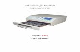 INFRARED IC HEATER REFLOW OVEN › files › INFRAREO_IC_HEATER_User... · Press F3/F4 button,up/down to select different temperature, Press “s” button to save. When save finish,