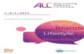 TDC096 ALC2019 Leaflet Eng webprevie … · that could extend and upgrade core businesses and services into different sectors. Asian Licensing Conference 1,500+ 25 participants from