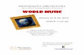 World music - Minnesota Orchestra - Homeminnesotaorchestra.org › images › education › youngpeoplespdf › wor… · The “World Music” Young People’s Concert is an “around