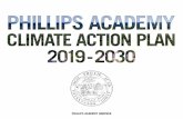 PHILLIPS ACADEMY ANDOVER · In our educational mission, Phillips Academy will strive to: • Ensure that all members of the academy have opportunities to learn about the environmental