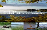 Becker County Shoreland Guide to Lake Stewardship Guide.pdfThis Shoreland Guide to Lake Stewardshipwill provide you with basic information on good lake stewardship. You'll learn about