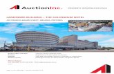 LANDMARK BUILDING THE COLOSSEUM HOTEL › userfiles › files › properties › ... · 2019-04-09 · Page 1 | 011 268 2681 | PROPERTY INFORMATION PACK LANDMARK BUILDING – THE