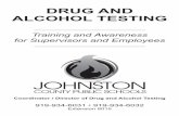 Drug and Alcohol Testing Book 2020 - Johnston County...As part of the alcohol and drug rule, you must submit to alcohol and drug testing. If you refused to be tested you cannot continue