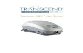 Transcend EZEXTM User Manual - The CPAP Clinic · to the 6-foot air supply tube (Figure 1) . 2. Connect the user interface to the opposite end of the air supply tube. 3. Connect the