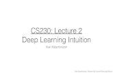 CS230: Lecture 2 Deep Learning IntuitionLeon A. Gatys, Alexander S. Ecker, Matthias Bethge: A Neural Algorithm of Artistic Style, 2015 We are not learning parameters by minimizing