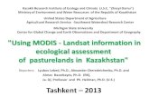 Kazakh Research Institute of Ecology and Climate (J.S.C ... · Kazakh Research Institute of Ecology and Climate (J.S.C. "Zhasyl Damu") ... Michigan State University Center for Global