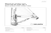 Manual for Furling mast TYPE RB Mk II/RC Mk II · guide”. An incorrectly made ... All bearings should be greased with GREASE Part No. 312-501 (tube delivered with the mast). When