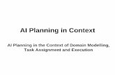 AI Planning in Context - University of Edinburgh-alts-chosen = Number of alternatives chosen. 0 means the planner had no search at all-alts-remaining = Number of alternatives remaining.