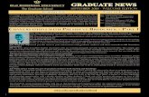 Graduate News Newsletter - September 2018 · 2018-09-26 · 1 odu.edu/graduateschool IntroductIon GRADUATE NEWS September 2018 - Welcome Edition Pg 1 President Broderick Pg 2 NSF