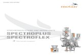 SYNCHRONOUS DOSING AND MIXING UNITS SPECTROPLUS … › fileadmin › ... · Modules for good flowing powders FP SL FP S2 FP S3 FP S4 FP M1 FP M2 FP L1 FP L3 Throughput (l/h)* 0.8-3.2