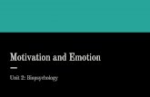 Motivation and Emotion - Ms. Grant's Classroomalyssagrantshc.weebly.com/.../motivation_and_emotion.pdf · 2018-09-10 · Emotion When we want to emphasize the needs, desires, and