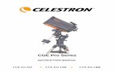 CGE Pro Series - astro-optics.dkThe CGE Pro deluxe features combine with Celestron’s legendary Schmidt-Cassegrain optical system to give amateur astronomers the most sophisticated