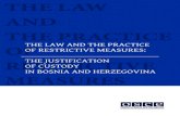 The Law And the Practice of Restrictive Measures · isawell-acceptedreasonforpre-trialdetention .Article132.1(a)ofthe StateCriminalProcedureCode,forinstance,providesthatdetentionmay