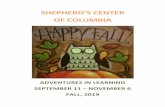 SHEPHERD’S ENTER...The Shepherd’s Staff A newsletter is published each week of our 9-week session. In it you will find important announcements, information about classes, our lunch