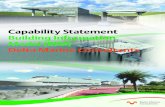 Capability Statement Building Information Model (BIM ... · 5D BIM model During the tender phase a 5D quantity take off / cost calculation model has been made. Due to the close cooperation