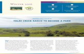 keeping our promise tolay creek ranch to become a park · Senior Accountant Ariel Patashnik Land Acquisition Program Manager Kyle Pinjuv Stewardship Assistant Project Manager Crystal