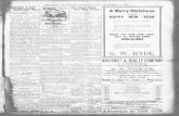 Gainesville Daily Sun. (Gainesville, Florida) 1905-12-29 ... Gainesville exception daughters DuetThe