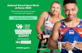 National School Sport Week at Home 2020 · Samantha Kinghorn Guide for Parents. together Thank you for registering. This annual campaign which is now in its 12th year is powered by
