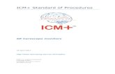 ICM+ Standard of Procedures › wp-content › uploads › 2017 › 0… · 3 GE Datex-Ohmeda/Carescape monitor data collection ICM+ SOP Prerequisites 1. A laptop (or a PC) with the