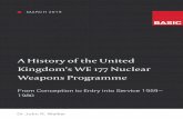 A History of the United Kingdom’s WE 177 Nuclear … › sites › default › files › A History...BASIC A HISTORY OF THE UNITED KINGDOM’S WE 177 NUCLEAR WEAPONS PROGRAMME 2A