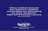 Value-Added: How do you measure whether universities are ... › ... › uploads › 2016 › 01 › Andreas-Schleicher … · 6 Value-Added: How do you measure whether universities