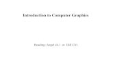 Introduction to Computer Graphicsinfo.ee.surrey.ac.uk/Teaching/Courses/CGI/lectures_pdf/lecture1.pdf · Brief History of Computer Graphics Whirlwind Computer - MIT 1950 • CRT Display
