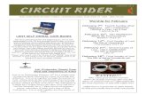 FEBRUARY 2016 CIRCUIT RIDER - Amazon S3 › ... › cr_FEBRUARY2016.pdf · The Gift of Being Thunderstruck Job 37 FEBRUARY 2016 LENT SELF-DENIAL COIN BOXES The time period between