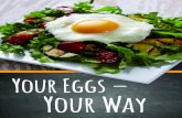 Your Eggs – Your Way - eggnutritioncenter.orgBasic Scrambled Eggs: 1 BEAT 4 eggs, ¼ cup milk, salt and pepper to taste in a bowl until blended. HEAT 2 tsp. butter in large nonstick