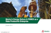 Mexico’s Energy Reform & PEMEX as a State Productive ... · 12/21/2015 PEMEX3 as a State Productive Enterprise •The Ministry of Energy1 prioritized PEMEX’s request for exploratory