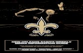 NEW ORLEANS SAINTS WEEKLY MEDIA …...New Orleans as DE Alex Okafor blocked a punt in the third quarter that was recovered by LB Craig Robertson to set up a short field for a Saints
