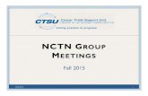NCTN GROUP MEETINGS... · • Serious Adverse Event (SAE) Integration • Upcoming Features: National Coverage Analysis, Data Quality Portal, Google Search, Site Registration Portal,