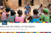 DATA FOR THE PEOPLE, BY THE PEOPLE · DATA FOR THE PEOPLE, BY THE PEOPLE Monitoring and Evaluation at The Hunger Project . THP background slide Our Vision Our Mission 12 Program Countries