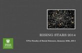 RISING STARS 2014 - University of Victoria › socialsciences › assets › docs › Rising...RISING STARS 2014 UVic Faculty of Social Sciences, January 28th, 2014 April Tellier (Psychology)