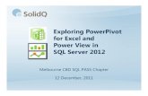 for Excel and Power View in SQL Server 2012 - PASSmelbourne.pass.org/Portals/207/20111212_Melbourne_Power...2011/12/12  · •BBus, MCITP (Dev, DBA, BI), MCT, MVP •14 years of experience