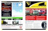 Newsletter Issue 10 Autumn 2012 Chassis Cab Trailer Conversion · Newsletter Issue 10 Autumn 2012 Donor vehicle Replacement vehicle Finished job T he implications of new EU legislation