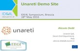 Unareti Demo Site - tut.fi Demo Site_Alessio Dede.pdf · Demo Site General Description SLIDE 3 18/05/2016 –IDE4L Symposium, Brescia •Eco-compatible life-style area: high percentage