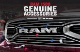 RAM 1500 GENUINE - Parramatta Ram · 2019-12-03 · A. HEAVY-DUTY SPLASH GUARDS. You’ll make a splash with these guards, constructed of ultra-thick rubber for maximum protection