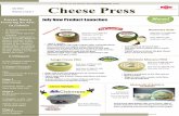 Visitus%atﬁne cheese.com% Cheese Press · Red Fox ! Trader Joe’s: October Spotlight! Winn-Dixie: 314 stores! Publix: 40 stores! Item #: 063550-001" Pack/Size: 2/5.5 lbs" Mature