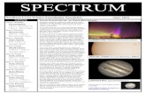 Northern Cross Science Foundation Newsletter June 2016 · 07-06-2016  · Northern Cross Science Foundation Newsletter June 2016 SPECTRUM Looking Up Instead of objects millions of