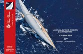 LORO PIANA SUPERYACHT REGATTA EVENT PROGRAMME...which have been made in Italy from the finest raw mate-rials in the world, through an international network of direct sales points,