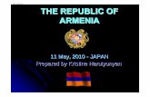 11 May, 2010 - JAPAN Prepared by Kristine Harutyunyan 7 Arzni HPP 70 8 Kanaker HPP 102 9 Yerevan HPP