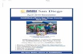 April 2019 Newsletter...April 2019 Newsletter NAMIWalks/Runs San Diego County April 27th NAMI San Diego is looking for HEROES for NAMIWalks/Runs San Diego County 6 Easy Ways You can
