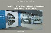 Evo XD flexo press series for high profits€¦ · Evo XD Evo XD flexo press series: efficiency and profitability matched together The Evo XD series has been engineered with the objective