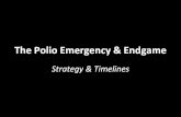The Polio Emergency & Endgame - WHO · OPV type 2 cessation 2015/2016 Global Certification end-2018 The Polio 'Endgame' Strategy. Post-OPV surveillance 2014 ... • OPV2 cessation