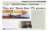 ‘Go-to’ firm for 75 yearsGODWINGROUP · AN MBJ FOCUS: ADVERTISING&PRINTING >>Firm instituted the idea that a Mississippi firm could do Mississippi’s work ‘Go-to’ firm for