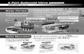 5 Port Solenoid Valve Plug Lead Type S0700 Series › pdf › S0700_PlugLead.pdfC [dm3/(s·bar)] Cv C [dm3/(s·bar)] Cv SS0752- C 1/8 C4 2.6 0.71 2.7 0.75 SS0755- C C 1/8 C4 2.1 0.58