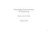 Knowledge Representation & Reasoningcgi.csc.liv.ac.uk/~wiebe/Teaching/COMP521/Handouts/main... · 2015-09-25 · Knowledge representation and reasoning (4) The designation ‘Knowledge